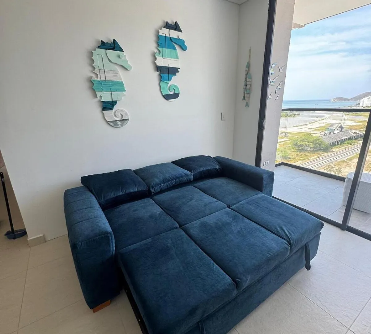Apartamento Vista Al Mar 1004 -Vista Al Mar Santa Marta  Apartment
